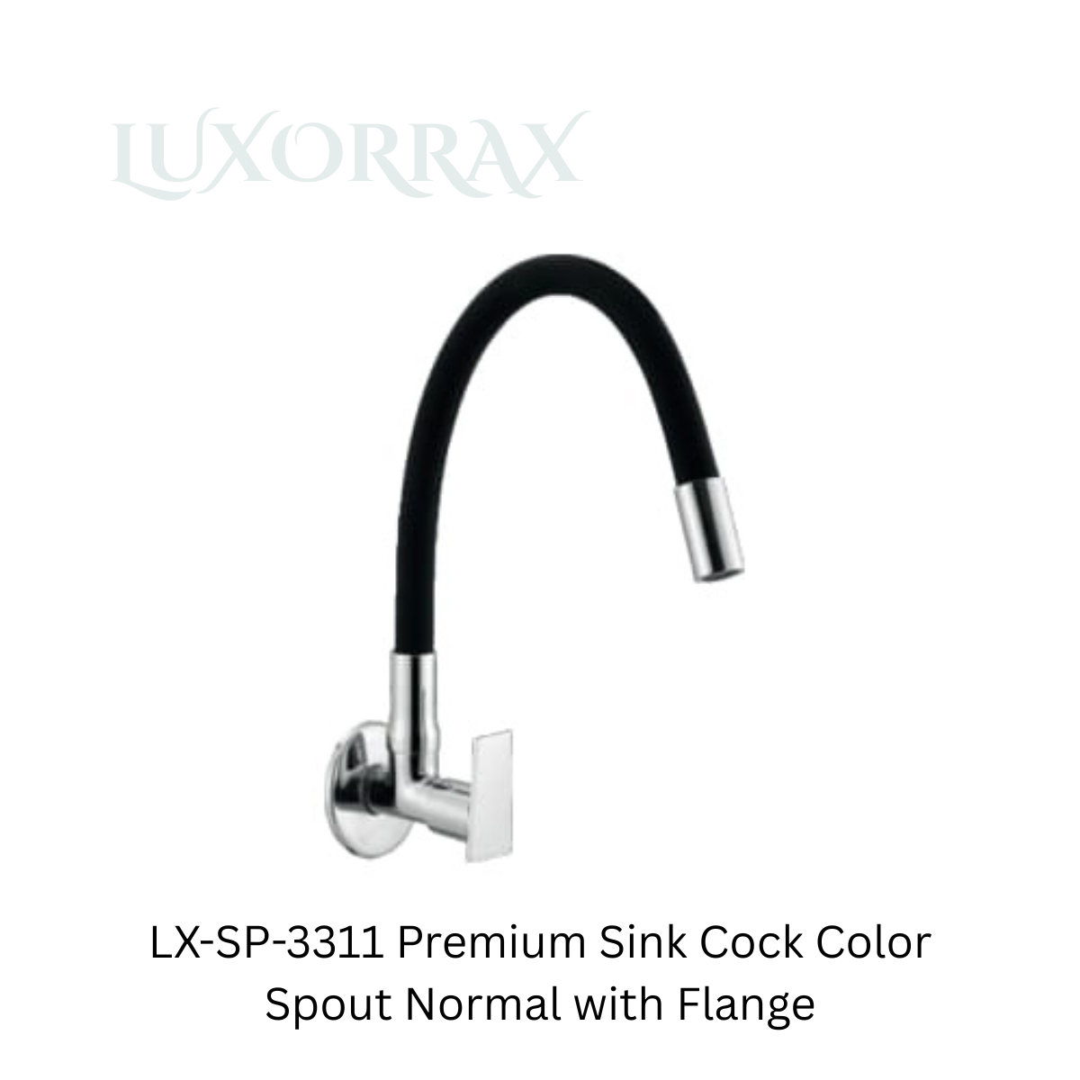 LX-SP-3311 Premium Sink Cock Color Spout Normal with Flange